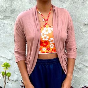 Tan/ nude cardigan LOVE Culture Cardigan S
